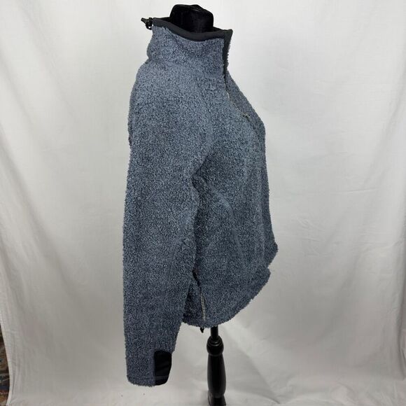 Mountain Hardware Sherpa Fleece Blue Full Zip Jacket - Women’s M - Picture 4 of 9